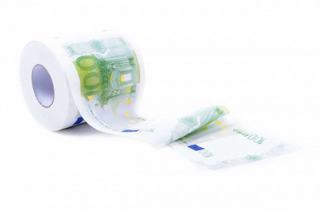 Books - Million-euro toilet paper